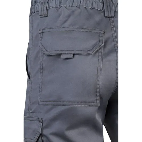 VL HEBE. Bermuda stretch, multipoches (240g/m²), en coton (46%), EME (38%) et polyester (16%)
