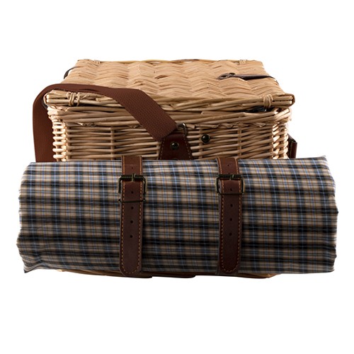 Picnic basket for 4 Platino