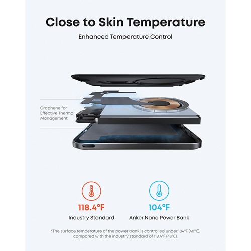 Anker Nano Wireless Power Bank 5K 15W MagGo slim Qi 2.0 Anker Nano Wireless Power Bank 5K 15W MagGo slim Qi 2.0