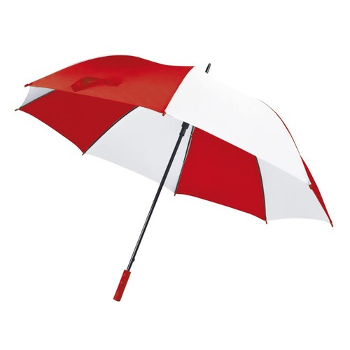 PARAPLUIE GOLF BLANC/ROUGE d=127 cm PARAPLUIE GOLF BLANC/ROUGE d=127 cm