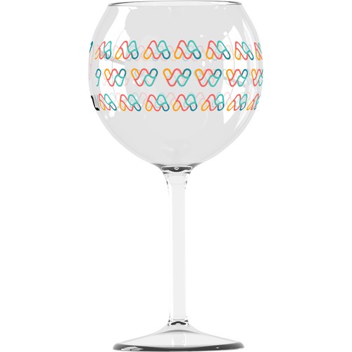 "Pool Party" 65 cL gepersonaliseerd wijnglas in Tritan - Digitale bedrukking "Pool Party" 65 cL gepersonaliseerd wijnglas in Tritan - Digitale bedrukking