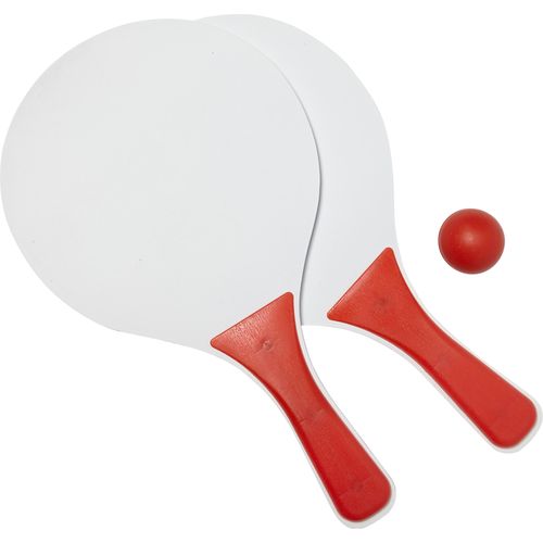Set de palas de madera y pelota Eliza Set de palas de madera y pelota Eliza