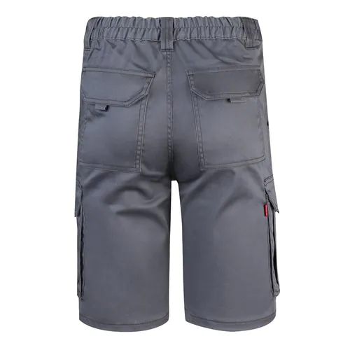 VL HEBE. Bermuda stretch, multipoches (240g/m²), en coton (46%), EME (38%) et polyester (16%)