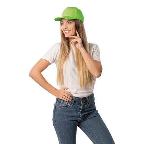 CASQUETTE GOLF 5 PANNEAUX EN COTON 100%