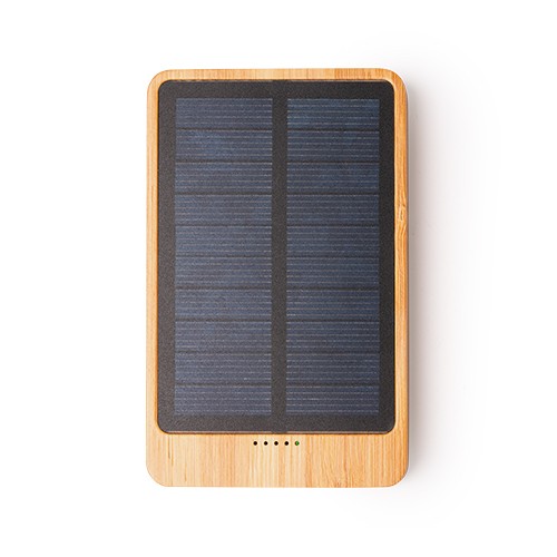 Powerbank with solar panel. Type-C input/output, t Aída