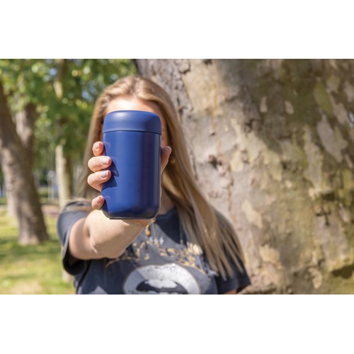Mug isotherme en acier inoxydable recyclé certifié RCS Brew