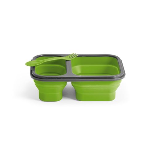 DILL. Lunchdoos. Intrekbare hermetische doos in siliconen en PP (480 en 760 mL) DILL. Lunchdoos. Intrekbare hermetische doos in siliconen en PP (480 en 760 mL)