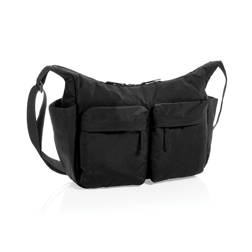 Sac bandoulière en nylon recyclé RCS KENTO URBAN Sac bandoulière en nylon recyclé RCS KENTO URBAN