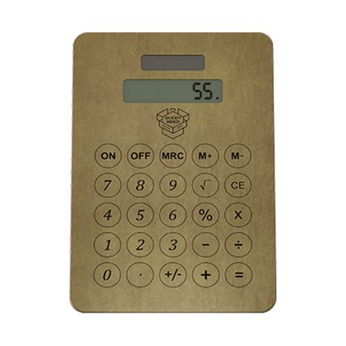 Recycled paper calculator Sumpaper