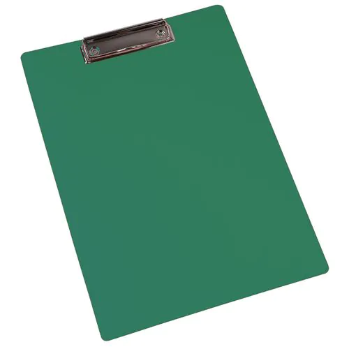 Plastic A4 folder with metal clip Plastic A4 folder with metal clip