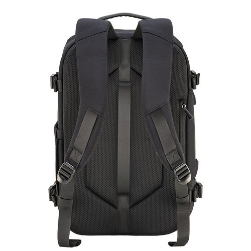 Travel backpack with laptop compartment 15 inch in nylon taslon