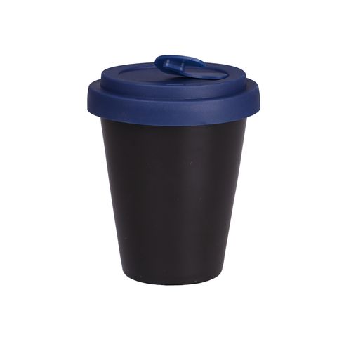 Beker Freedom Small Lock 200ml satijnzwart/marineblauw / donkerblauw Beker Freedom Small Lock 200ml satijnzwart/marineblauw / donkerblauw