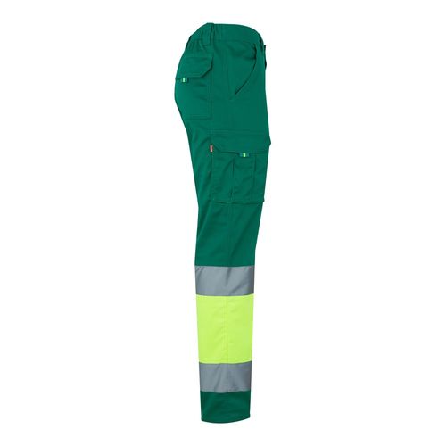 VL ZEUS. Two-tone, multi-pocket stretch trousers (240g/m²), in cotton (46%), EME (38%) and polyester (16%) VL ZEUS. Two-tone, multi-pocket stretch trousers (240g/m²), in cotton (46%), EME (38%) and polyester (16%)