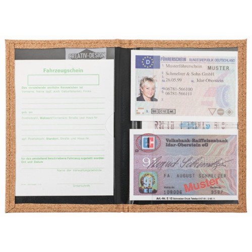 CreativDesign® ID card holder "Nature" cork CreativDesign® ID card holder "Nature" cork