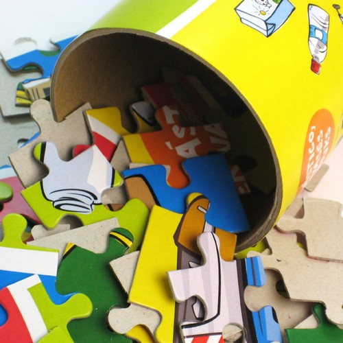 PUZZLE A3 112 PIÈCES AVEC EMBALLAGE PERSONNALISABLE