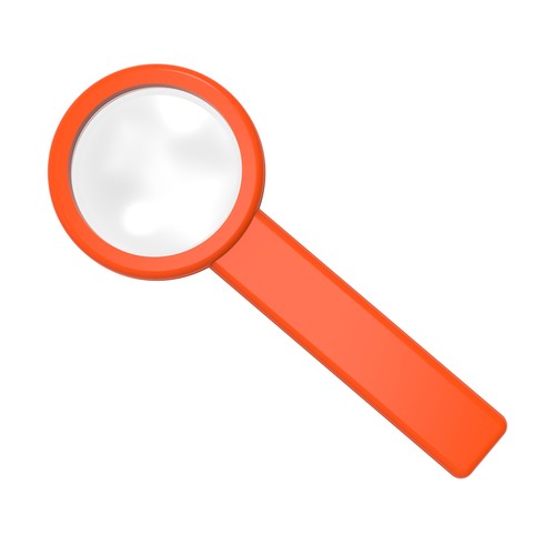 Magnifying glass with handle "Handle 5 x"