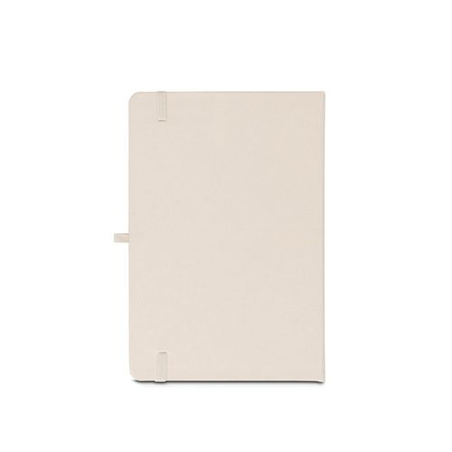 ANNE. Cahier A5 en polyester recyclé (100% rPET) avec pages lignées