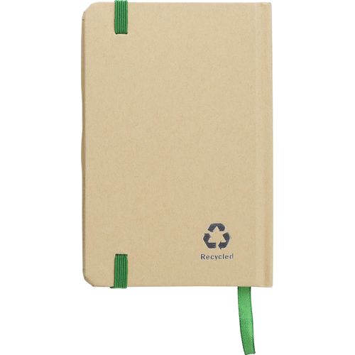 Gerecycled papieren notitieboek (A6) John