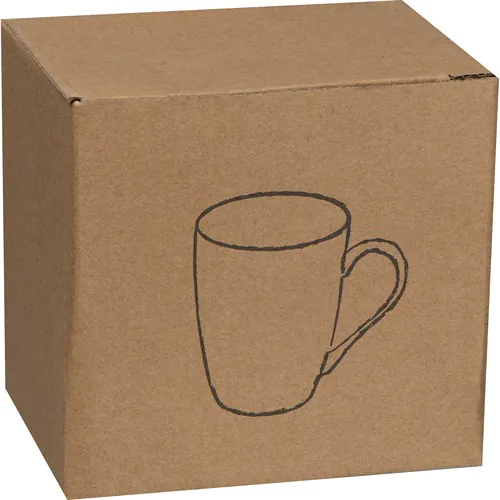 Rubberized ceramic mug