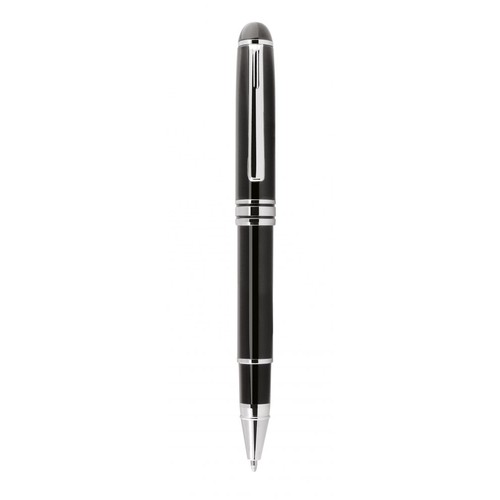 STYLO ROLLER NOIR - CHROMÉ d=13,5 mm STYLO ROLLER NOIR - CHROMÉ d=13,5 mm