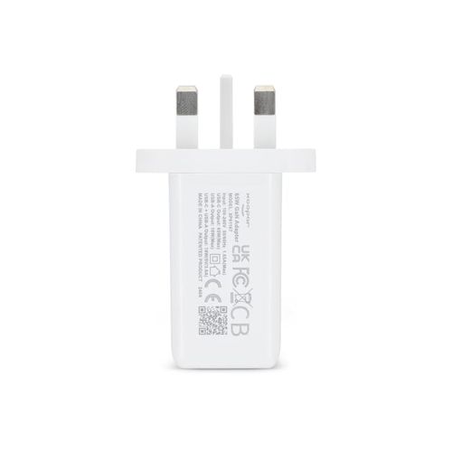 Adaptador de corriente Xoopar ICE-G de 65 W con GaN y enchufe británico Adaptador de corriente Xoopar ICE-G de 65 W con GaN y enchufe británico