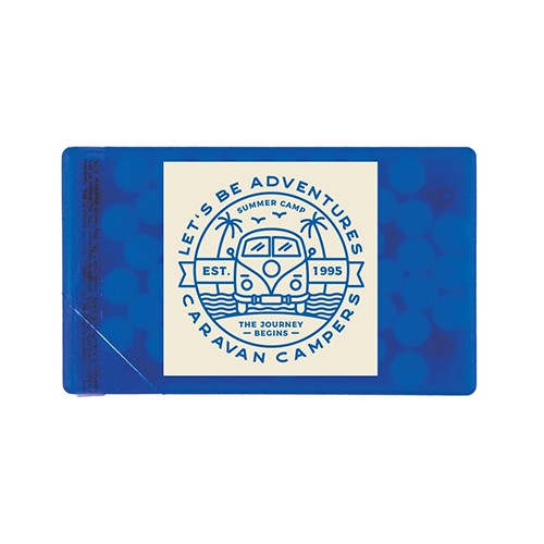 Distributeur de cartes de crédit avec des menthes Enas Distributeur de cartes de crédit avec des menthes Enas