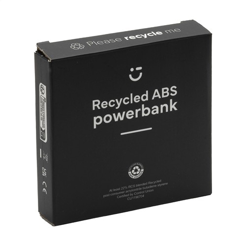 Compact 5000 RCS Recycled ABS Powerbank Compact 5000 RCS Recycled ABS Powerbank