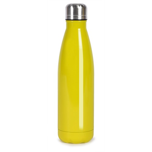 BORRACCIA TERMICA 500 ML CON DOPPIA PARETE ISOLANTE IN ACCIAIO INOX