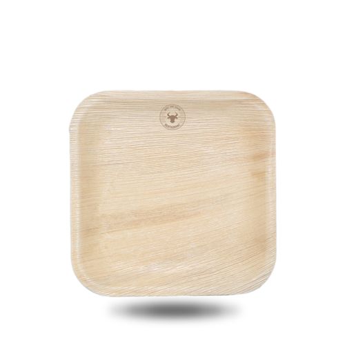 Square Palm Leaf Plate (15cm)