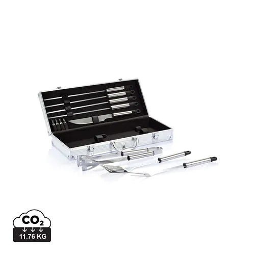12 pcs barbecue set in aluminium box 12 pcs barbecue set in aluminium box