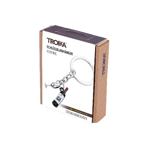 Keyring Vine Bottle TROIKA BORDEAUX Keyring Vine Bottle TROIKA BORDEAUX