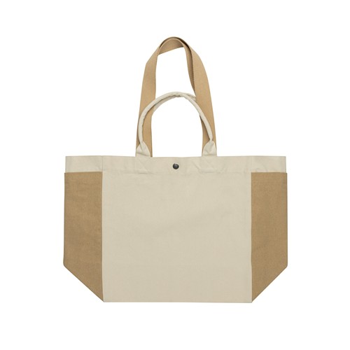 Bolsa de compra BEAU AWARE™ de lona reciclada 400 g/m² Bolsa de compra BEAU AWARE™ de lona reciclada 400 g/m²
