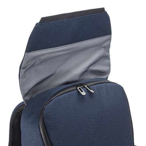 Laptop backpack (15) in recycled 600D jacquard polyester (R-PET inner lining) Laptop backpack (15) in recycled 600D jacquard polyester (R-PET inner lining)