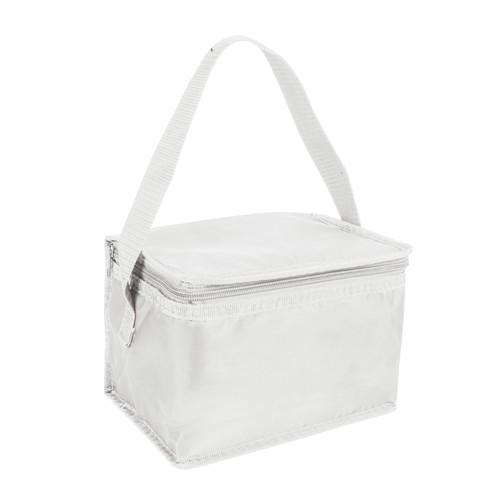 210T polyester cooler bag silver inside