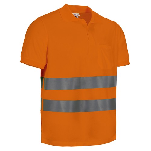 polo met reflecterende strepen
