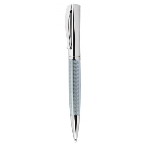 BALLPOINT CHROMED LIGHT BLUE BALLPOINT CHROMED LIGHT BLUE
