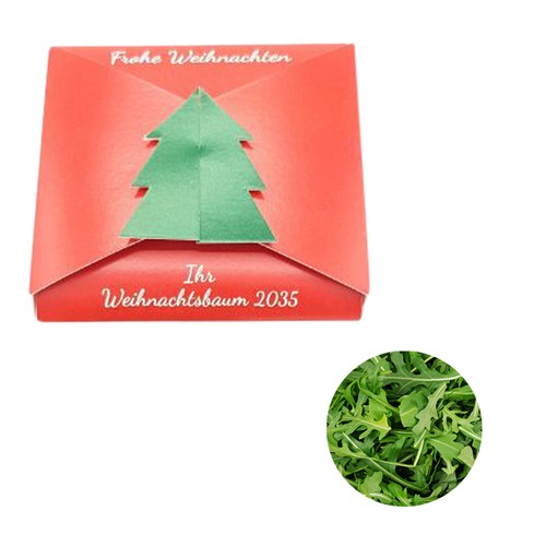 Closure – Fir Tree Seed Card - Arugula