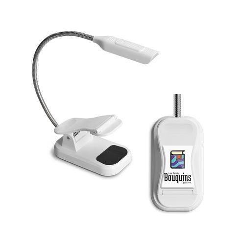 FLEXIBLE READING LED LAMP WITH CLAMP