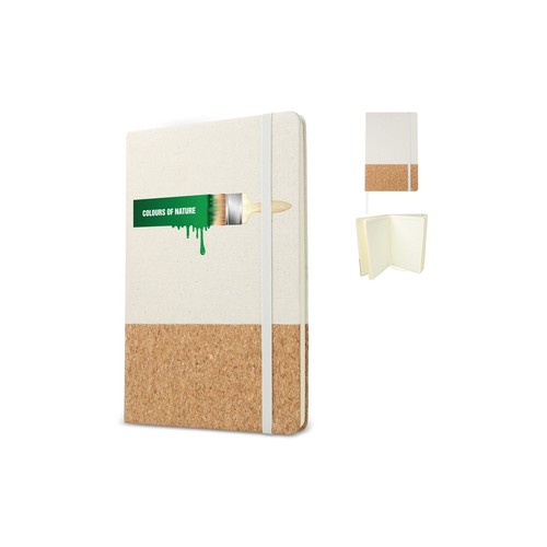 Notebook cotton & cork A5 Notebook cotton & cork A5