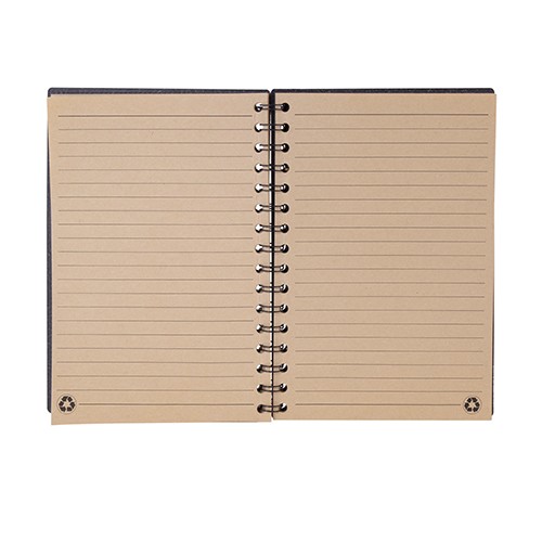 Cahier A5 en papier recyclé Carciofi Cahier A5 en papier recyclé Carciofi