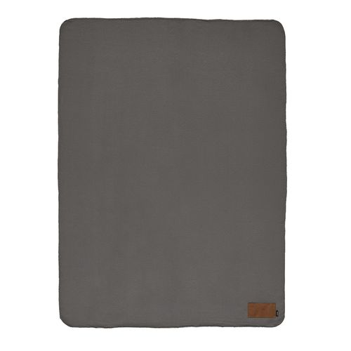 Coperta Pollock in rPET 180gsm. Patch personalizzabile Coperta Pollock in rPET 180gsm. Patch personalizzabile