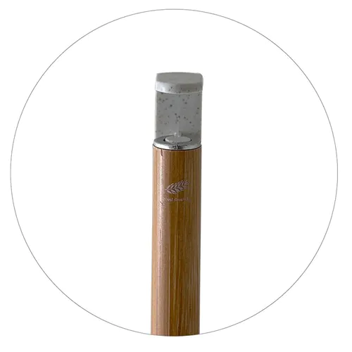 PENNA A SFERA CON TOUCH SCREEN IN BAMBÙ, PAGLIA DI GRANO+ABS