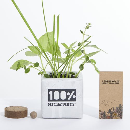 Betonnen Hey Pot - Grow