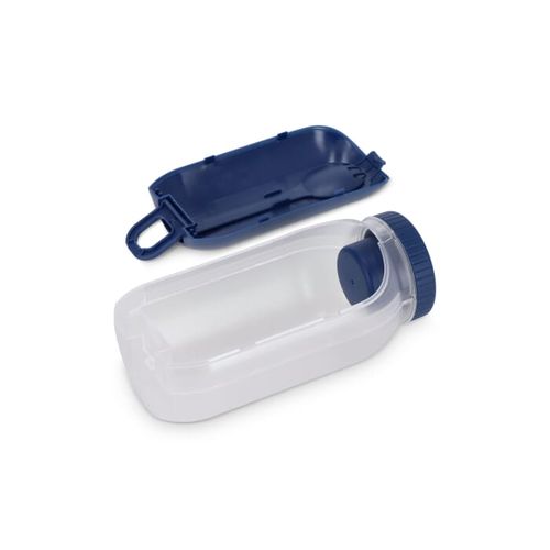 All-in-One Lunch Bowl Container with Sauce Compartment & Spoon-fork