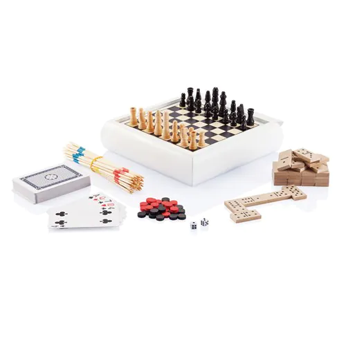 Set giochi 5 in 1 in legno