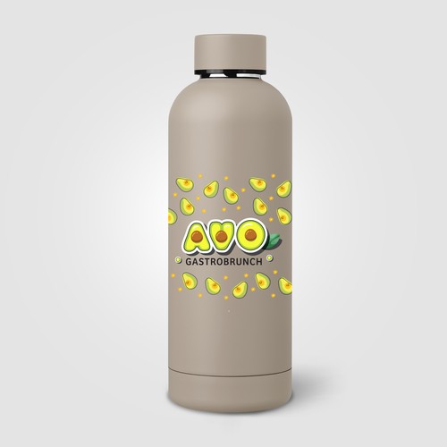 Astrid Recycled Stainless Steel Double Wall Bottle - 530 ml