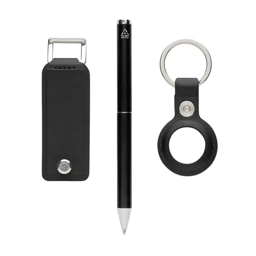 Coffret cadeau 3 pcs en PU recyclé RCS Swiss Peak Tula Coffret cadeau 3 pcs en PU recyclé RCS Swiss Peak Tula