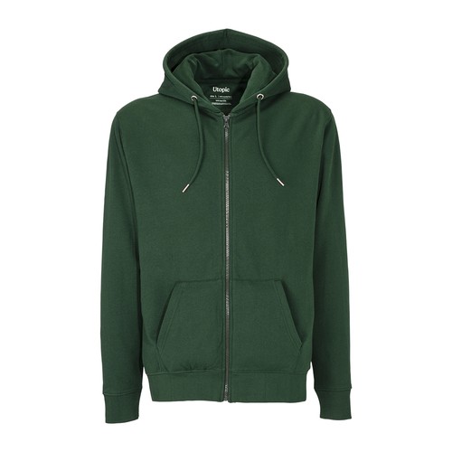 100% regenerated fabric unisex hooded sweatshirt