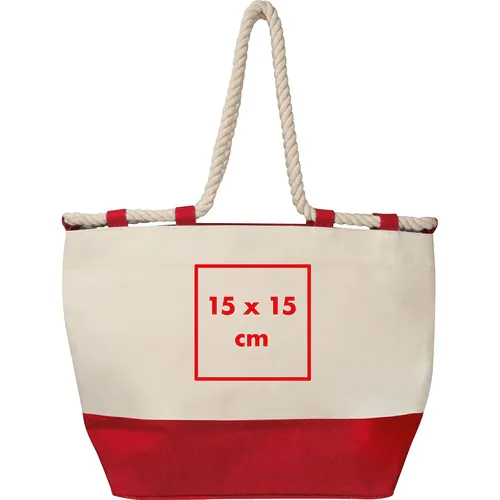 Beach bag with drawstring Beach bag with drawstring