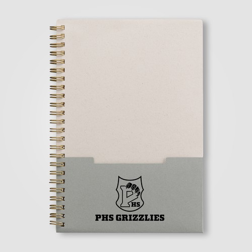 Lino FSC Paper Spiral Binding Vertical Pocket Notebook - A5 Lino FSC Paper Spiral Binding Vertical Pocket Notebook - A5